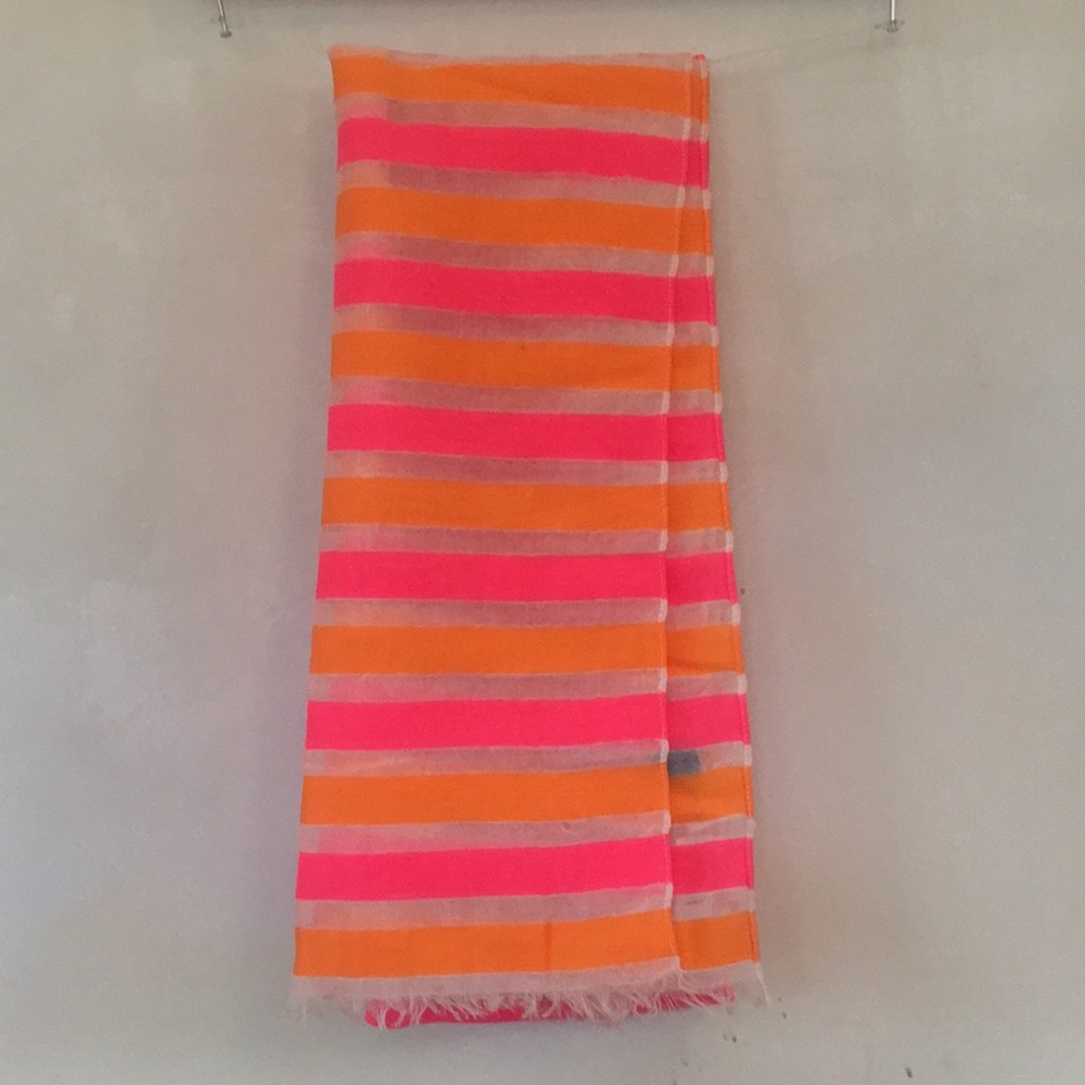 Gap orange and pink stripped wrap